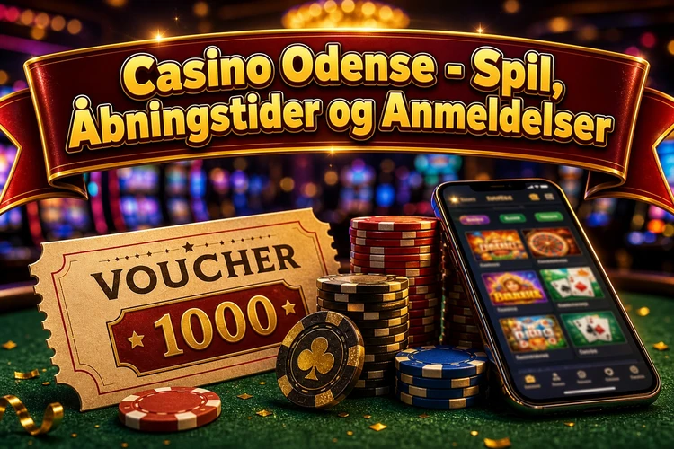 Casino Odense - Spil, Åbningstider og Anmeldelser