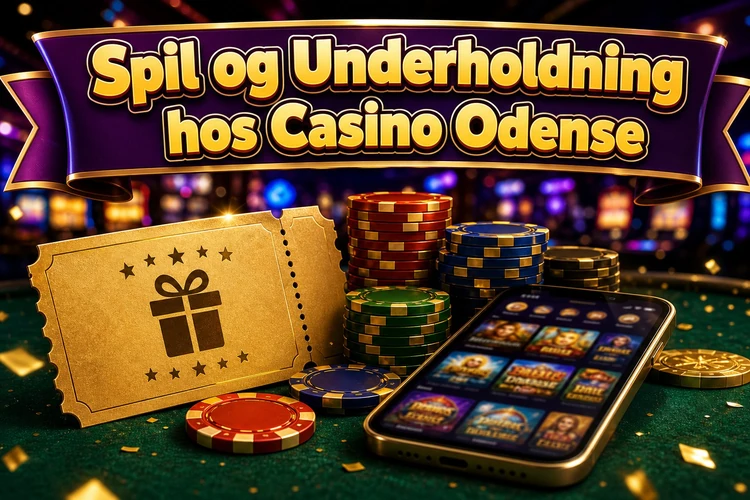 Spil og Underholdning hos Casino Odense